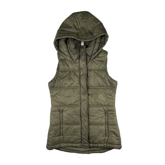 Lorna Jane Movement Puffa Vest in Olive Green - Picture 1 of 5